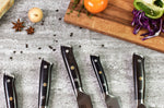 Coffret 2 couteaux Fukito Ebène X50 Chef + Office