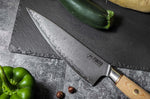 Coffret 2 couteaux Fukito Pakka San Mai Chef + Office