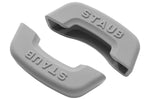 Paire de 2 maniques en silicone pour cocotte Staub en fonte