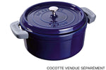 Paire de 2 maniques en silicone pour cocotte Staub en fonte
