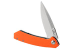 Couteau pliant Ganzo Skimen GSKIMENOR manche en G10 orange 12cm