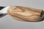 Couteau de chef Wüsthof Amici forgé 16cm en bois d'olivier