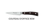 Bloc couteaux Wüsthof Ikon en frêne - 7 couteaux forgés et 2 accessoires