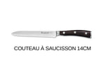 Bloc couteaux Wüsthof Ikon en frêne - 7 couteaux forgés et 2 accessoires