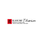 Couteau à découper Kasumi Titanium bleu lame 20cm