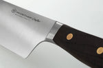 Couteau de chef Wüsthof Crafter forgé 16cm en chêne fumé