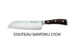 Bloc couteaux Wüsthof Ikon en frêne - 6 couteaux forgés