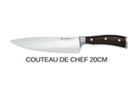 Bloc couteaux Wüsthof Ikon en frêne - 6 couteaux forgés