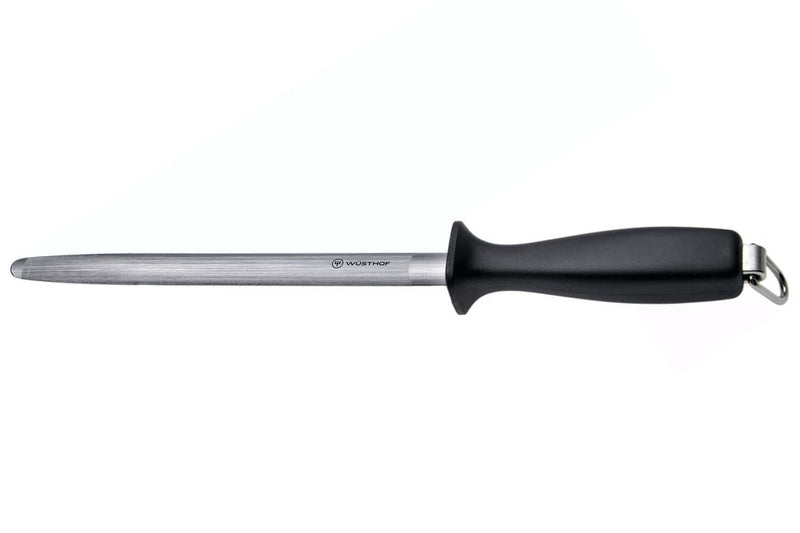 Fusil à aiguiser Wüsthof mèche ovale en acier 20cm grain standard
