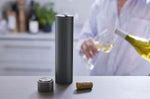 Tire-bouchon électrique rechargeable Peugeot Line Reverse Carbone avec coupe-capsule
