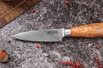 Couteau d'office 9cm Wusaki Fujiko 10CR damas