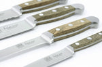 Couteau à découper Güde Alpha Chêne 21cm en acier forgé
