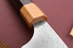 Couteau universel japonais artisanal martelé Yu Kurosaki senko 13cm acier SG2